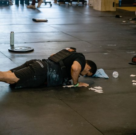 Cesar CrossFit Push Up Murph