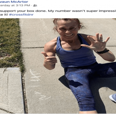 Shivaun McArtor Support Your Local Box WOD #1 - CrossFit DNR Fort Collins (1)
