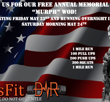 Friday to Saturday Over Night Murph - CrossFit DNR Fort Collins