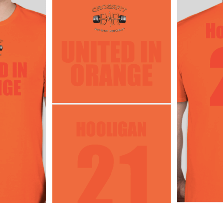 United In Orange CrossFit DNR Open 2021 Shirt