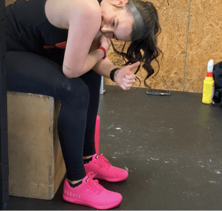 TGIF! Paige is ready for the sun and weekend. CrossFit DNR Fort Collins CO