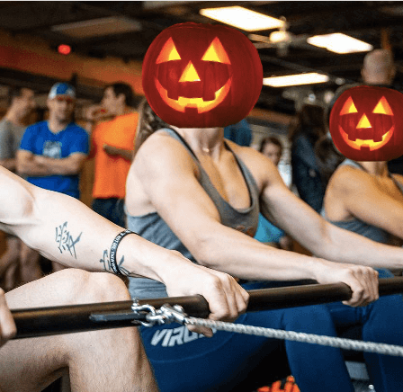 CrossFit DNR team triple 3 wod Halloween session Best Gym In Fort Collins Best gym in NoCo