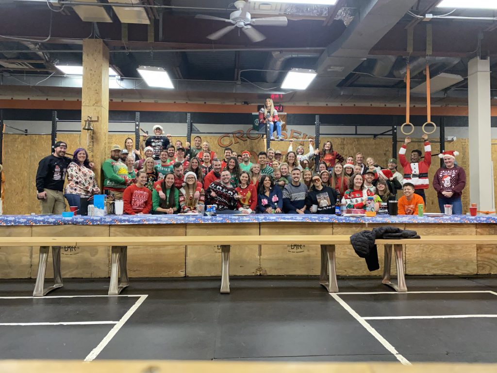 CrossFit DNR Ugly Sweater 2021 Christmas Party Fort Collins Colorado