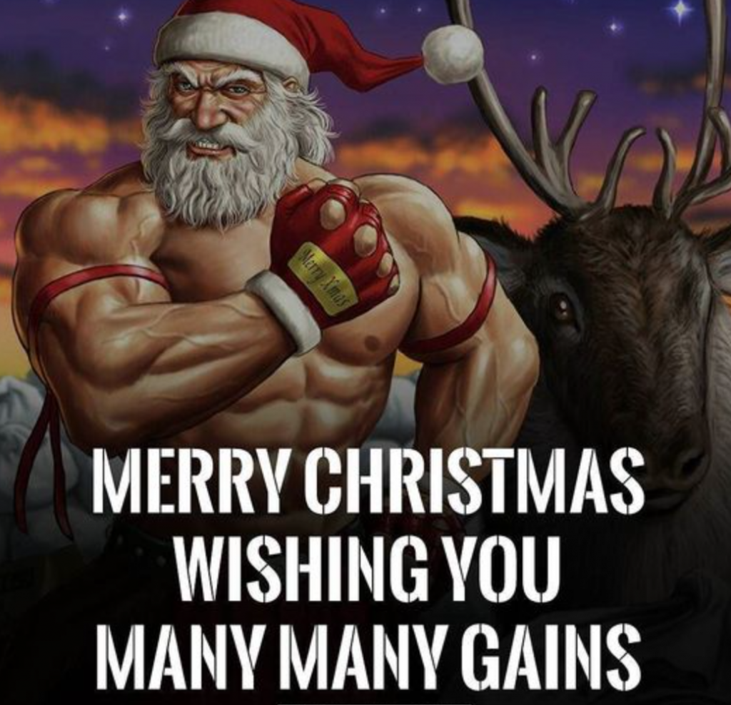 Merry Christmas Gains CrossFit DNR Fort Collins Colorado