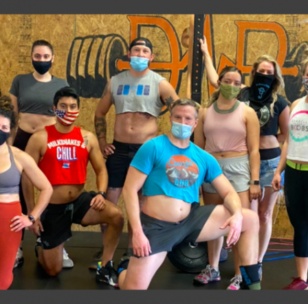 CropTops and Short Shorts CrossFit DNR 2022 CrossFit Open Shirts and Tanks Fort Collins Colorado Best Gym in Fort Collins