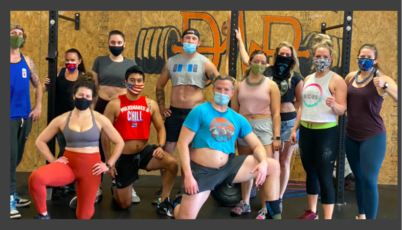 CropTops and Short Shorts CrossFit DNR 2022 CrossFit Open Shirts and Tanks Fort Collins Colorado Best Gym in Fort Collins
