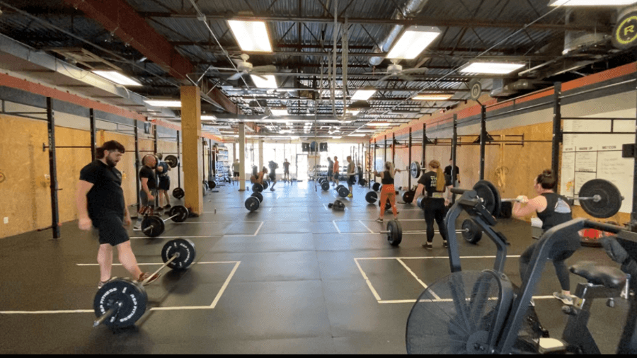 CrossFit DNR noon class is fire! Best Gym In Fort Collins