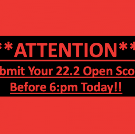 CrossFit DNR 2022 CF Open Wod 22.2 Score submission Best Gym In Fort Collins
