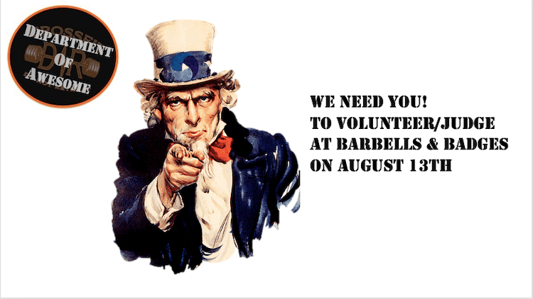 Barbells & Badges CrossFit DNR Fundraiser Best Gym In Fort Collins Best Gym In NoCo