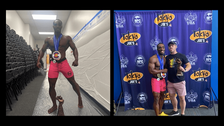 Coach Dallas 1st Place and 2nd Place NPC Colorado State Championship Best Gym In Fort Collins Best Gym In NoCo
