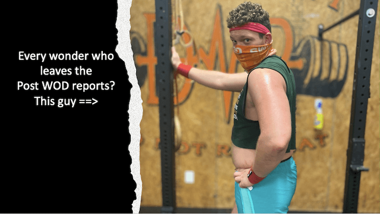 Post WOD Reports Provided by Non-other than Brody Best CrossFit Gym In Fort Collins Best Community NoCo