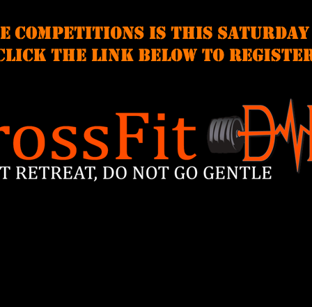 CrossFit DNR in house competition 1:21:23 Best gym in Fort Collins