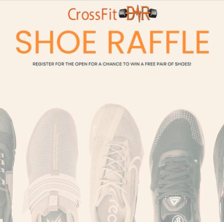 CrossFit DNR Open Shoe Raffle No Bulls, Metcon, Nano Best Gym In Fort Collins