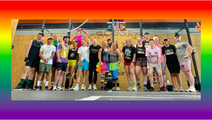 CrossFit DNR 2023 Pride Wod Social Best Gym In Fort Collins Best Coaches In Fort Collins Best Athletes In Fort Collins LGBTQ+ PRIDE