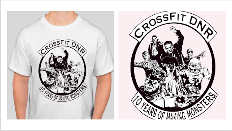 CrossFit DNR 10 Year Anniversary Halloween Party Best Crossfit Gym In Fort Collins Best community best coaches best programming best athletes 2023