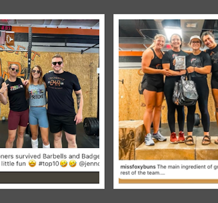 CrossFit DNR 2023 Barbells and Badges Fort Collins Police Fundraiser Best Gym In Fort Collins Best Athletes best Coaches best community best programming