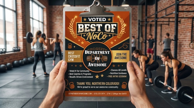 CrossFit DNR Best Gym In Fort Collins Voted Best CrossFit Gym In Northern Colorado, Best Coaches, Best Athletes, Best Facility, Best Programming, Locker Rooms, Showers, InBody Scan, Nutrition Coaching, Bodybuilding, Power Lifting, Olympic Lifting, HITT, Hyrox, 24 hour access